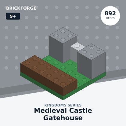 BrickForge Medieval Castle Gatehouse